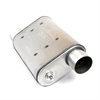 Universal Vari-Tune Muffler Offset In/Offset Out: 3" - image 1