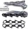 Shorty Tuned Length Exhaust Headers 2009-2017 Dodge Challenger/Charger 5.7L Hemi - Polished Silver Ceramic