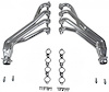 Long Tube Exhaust Headers 2016-2017 Camaro Gen VI LT1 V8, 1 7/8 in., Polished Silver Ceramic Finish - image 1