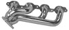 Shorty Exhaust Headers 2014-2018 GM Silverado/Sierra Pickup Truck 5.3L/6.2L V8 - Polished Silver Ceramic Finish - image 4
