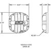 Differential Cover Dana 30 10-Bolt (Front) - image 4