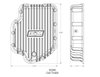 Cast Aluminum Deep Transmission Pan GM TH400 - image 3