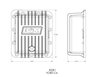 Cast Aluminum Deep Transmission Pan Ford C4 - image 2