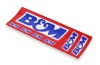 669959 B&M Decal 2.5 in. x 7.75 in. - image 3