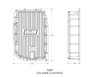 Cast Aluminum Transmission Pan 2010-2015 Chevy Camaro SS 6.2L V8 - image 3