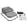Cast Aluminum Deep Transmission Pan Fits Select Ram 1500, 2500, 3500 Trucks [ZF 845RE, 850RE, 8HP70, 8HP75] Natural - image 2