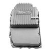 Cast Aluminum Hi-Tek Deep Transmission Pan for GM 8L90E Transmission [Natural Finish] - image 3