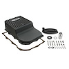 Cast Aluminum Deep Transmission Pan Fits Select Ram 1500, 2500, 3500 Trucks w/ZF 845RE, 850RE, 8HP70, 8HP75 Trans [Black]