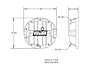 71502 Hi-Tek Aluminum Differential Cover for GM 8.2/8.5/8.6 in. 10-Bolt Differentials [Black]
