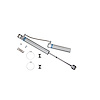 25-273915 B8 5160 Shock Absorber; Rear Right - image 1
