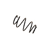 36-129126 B3 OE Replacement Coil Spring - image 1