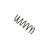36-226924 B3 OE Replacement Coil Spring; 1989-1995 BMW 525i, 1993 525iT, 1994-1995 530i, 1989-1993 535i - image 1