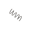 37-133719 B3 OE Replacement Coil Spring; 2003-2005 Mercedes-Benz C230 - image 1
