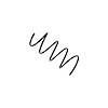 37-133733 B3 OE Replacement Coil Spring - image 1