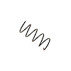 37-154172 B3 OE Replacement Coil Spring; 2002-2005 Mercedes-Benz C230 - image 1