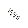37-161903 B3 OE Replacement Coil Spring; 2004-2007 BMW 525i, 2008-2010 528i - image 1