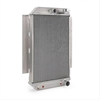 Direct-Fit Polished Finish Downflow Radiator for Willys w/Auto Trans 33-37 - image 1