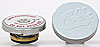 Round Radiator Cap Polished stainless steel - image 1