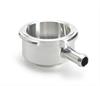 Weld-On Filler Neck with Overflow Fitting Billet Aluminum - image 1