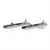 Stainless Steel Fan Mounting Brackets For 16" Fan Installation on 19" Tall Crossflow Radiators - image 1