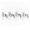 Aluminum Universal Fan Shroud Mounting Brackets Natural Finish - image 1