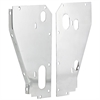 Aluminum Side Panels for Core Support 1957 Chevy (Crossflow Radiator Only) - image 1