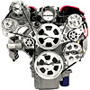 Tru Trac LS Engine Side Mount Pulley System LS1/LS2/LS3/LS6 - image 1