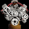 Tru Trac Premium Serpentine Kit BB-Ford with Power Steering, with A/C Includes: - image 1