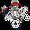 Tru Trac Premium Serpentine Kit BB-Ford with Manual Steering, with A/C Includes: - image 1