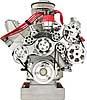 FE Ford Tru Trac Serpentine Systems with Manual Steering, without A/C - image 1