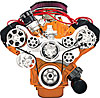 BB-Chrysler/HEMI Tru Trac Serpentine Belt System with Manual Steering, with A/C 1966-Up 426ci Street HEMI - image 1