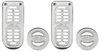 Door Jamb Vents for 1972-1976 Chevrolet Impala, Caprice [Polished] - image 2