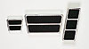 PEDAL KIT GM 73-96 W/RBR POL - image 1