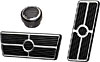 PEDAL KIT CAMARO AUTO BLK - image 1