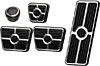 PEDAL KIT CAMARO MAN BLK - image 1