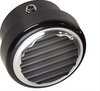 Dimmer Switch Cover Grooved & Anodized Black - image 2