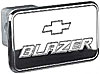 Blazer Logo Billet Aluminum Hitch Cover - image 1