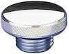 Oil Fill Cap - Polished Screw-On Late GM - image 1