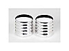 Ribbed Wiper Stem Covers 8mm x 1.25 threaded shaft - image 1