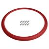 Steering Wheel Half Wrap Red leather - image 1