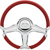 14" Steering Wheel "Octane" pattern - Polished - image 1