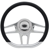 D-Shaped 14 in. Steering Wheel Hydro - image 1
