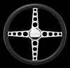 Flat Out 14" Steering Wheel "Sprint" pattern - image 1
