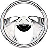 14" Steering Wheel "Eagle" Pattern - image 1