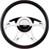 14" Steering Wheel "Alien" Pattern - image 1