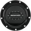 Pro-Style Horn Button Black Anodized