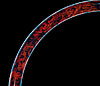 Steering Wheel Half Wrap Simulated burlwood