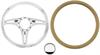 15 1/2 in. Stealth Series Steering Wheel Kit - Tan Leather - image 1