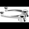 Ball Milled Billet Window Cranks Polished Finish - image 1