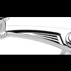 Ball Milled Billet Vent Window Cranks Polished Finish - image 2